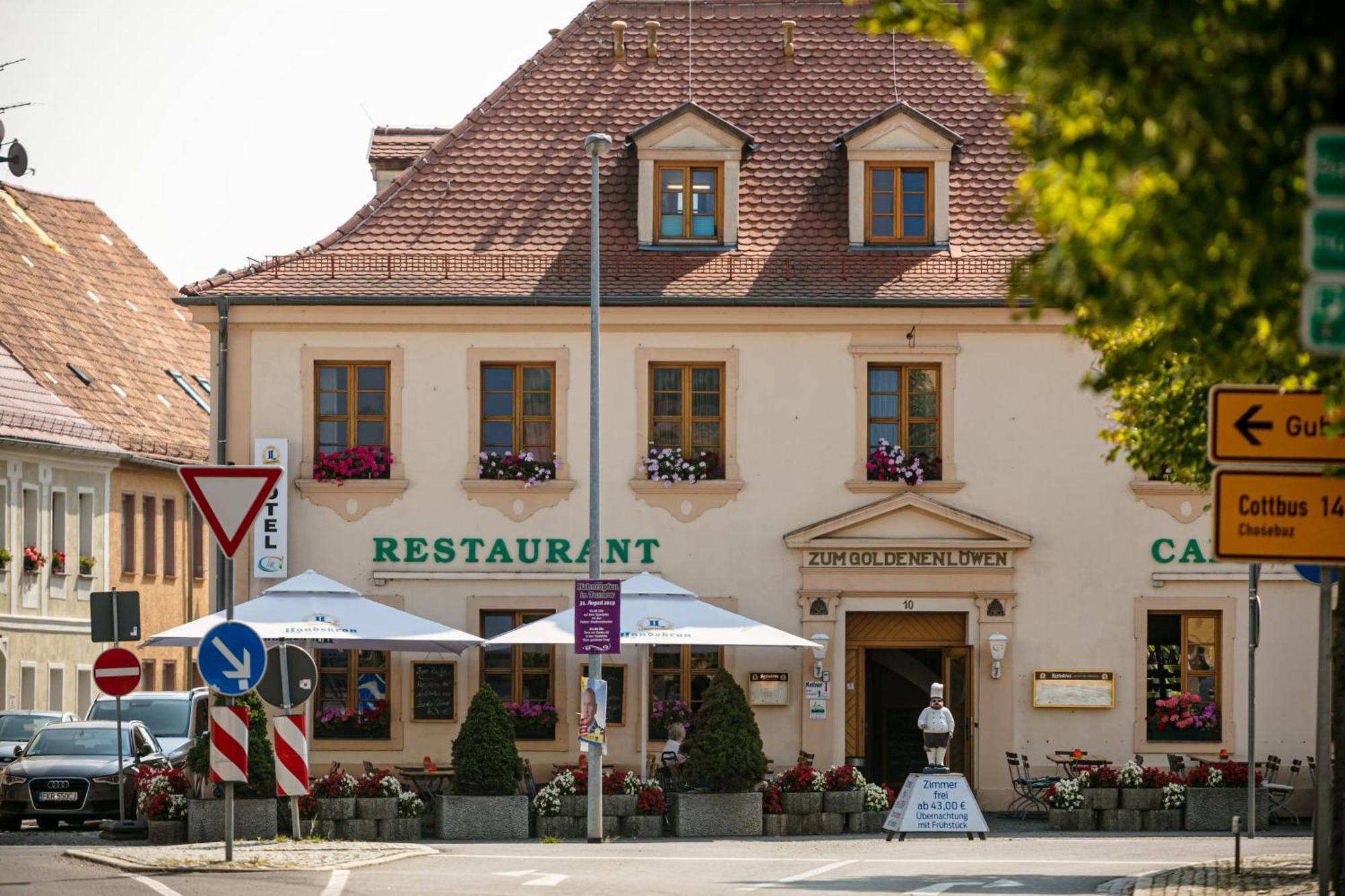 Hotel Zum Goldenen Loewen Peitz Екстер'єр фото